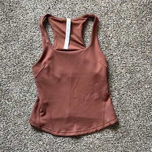COPY - Lulu lemon instill tank top roasted brown